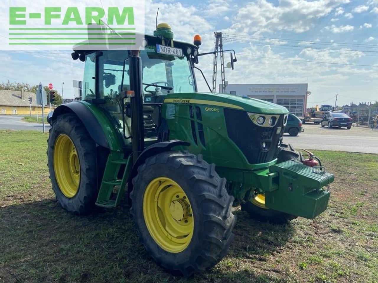 Traktor van het type John Deere 6100rc, Gebrauchtmaschine in SZEGED (Foto 3)