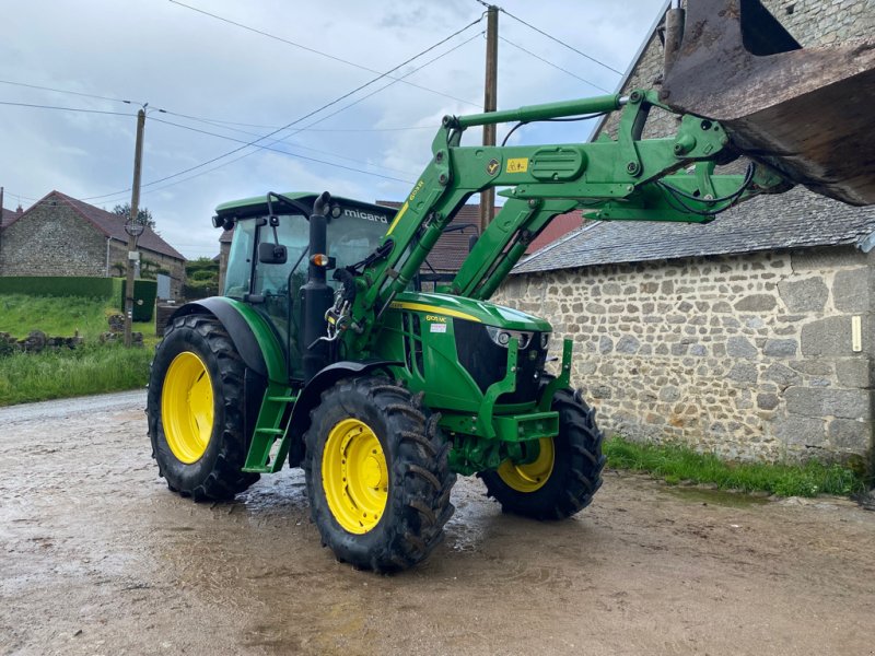 Traktor типа John Deere 6105 MC, Gebrauchtmaschine в AUBUSSON