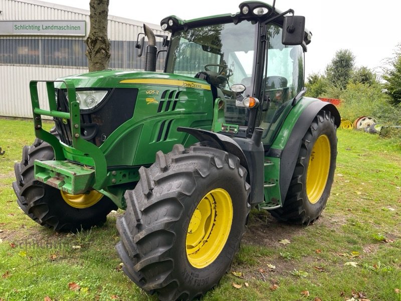 Traktor Türe ait John Deere 6105 R, Gebrauchtmaschine içinde Soltau (resim 1)