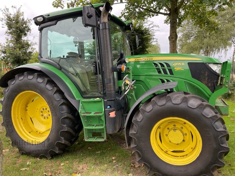 Traktor Türe ait John Deere 6105 R, Gebrauchtmaschine içinde Soltau (resim 8)