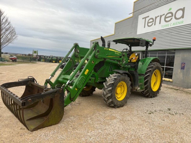 Traktor typu John Deere 6105M, Gebrauchtmaschine w CHAUMESNIL (Zdjęcie 2)