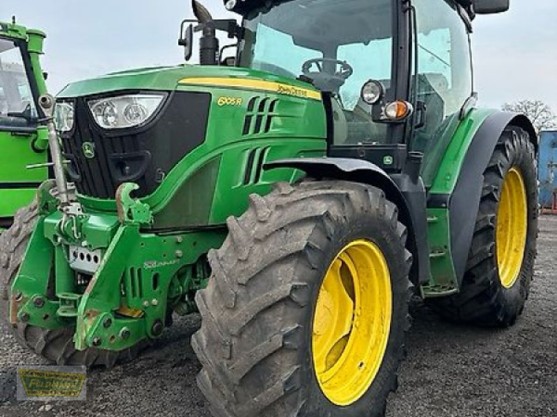 Traktor van het type John Deere 6105R AutoQuad elektr. Steuerger. OHNE AdBlue, Gebrauchtmaschine in Neuenkirchen-Vinte (Foto 1)