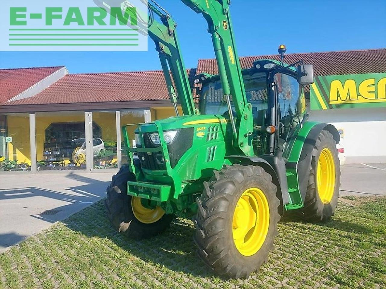 Traktor a típus John Deere 6105r + john deere h340, Gebrauchtmaschine ekkor: GROBELNO (Kép 1)