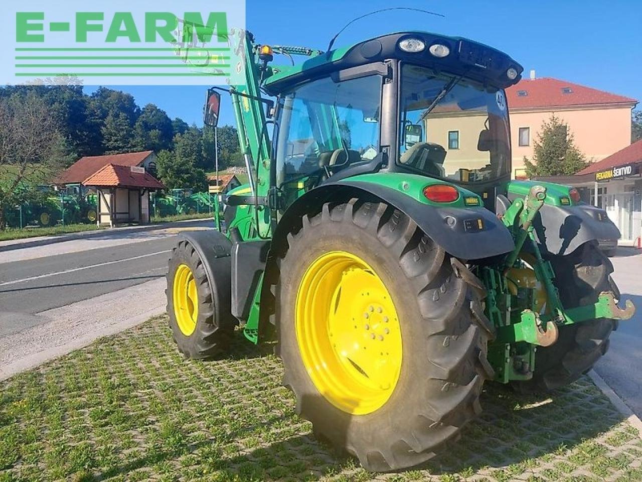 Traktor typu John Deere 6105r + john deere h340, Gebrauchtmaschine v GROBELNO (Obrázek 4)