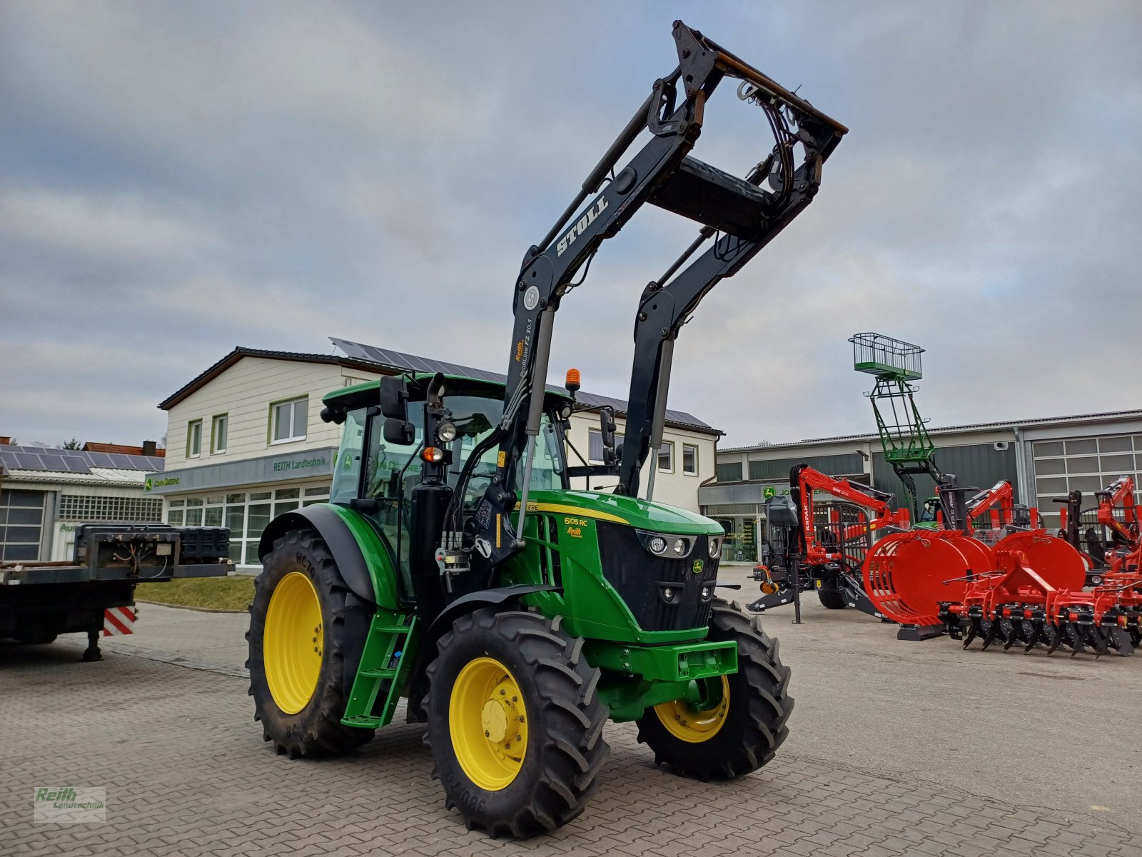 Traktor a típus John Deere 6105RC, Gebrauchtmaschine ekkor: Wolnzach (Kép 8)