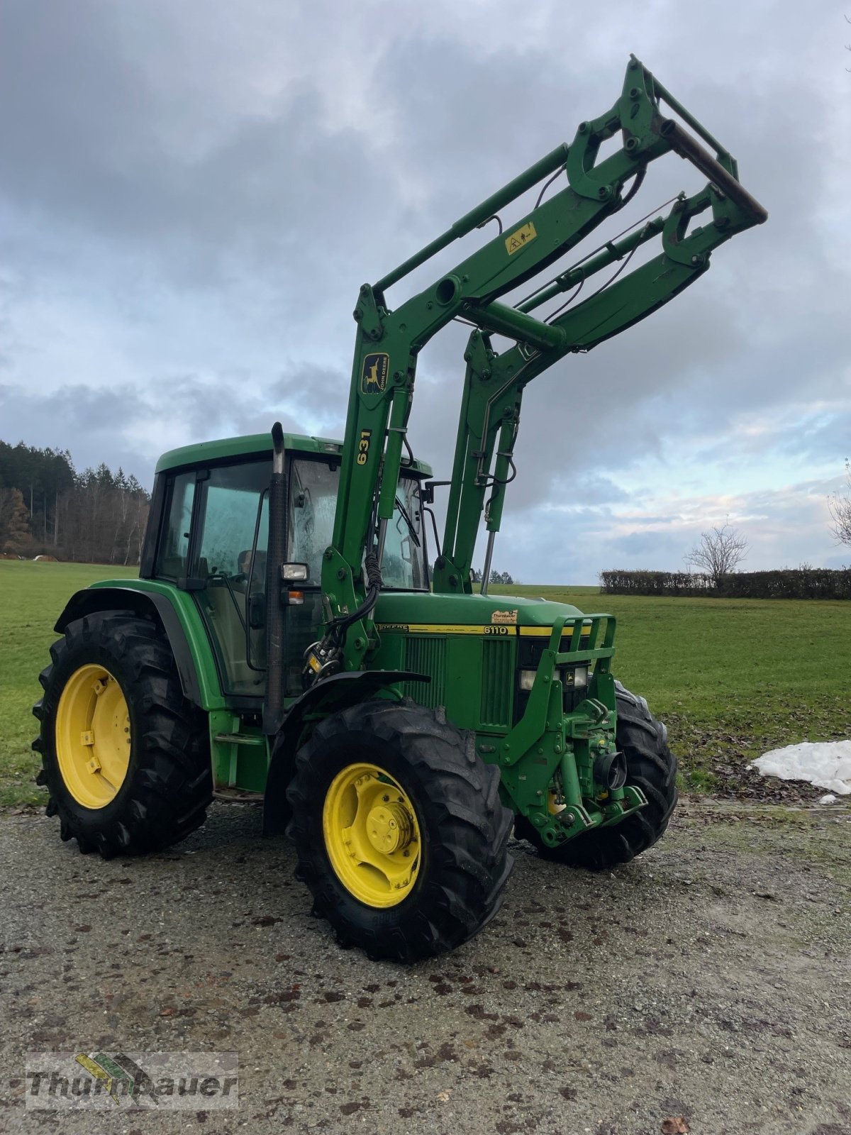 Traktor typu John Deere 6110 Premium, Gebrauchtmaschine v Bodenmais (Obrázek 2)