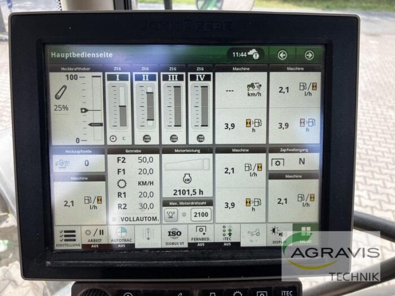 Traktor typu John Deere 6110 R AUTO QUAD PLUS, Gebrauchtmaschine w Nienburg (Zdjęcie 15)