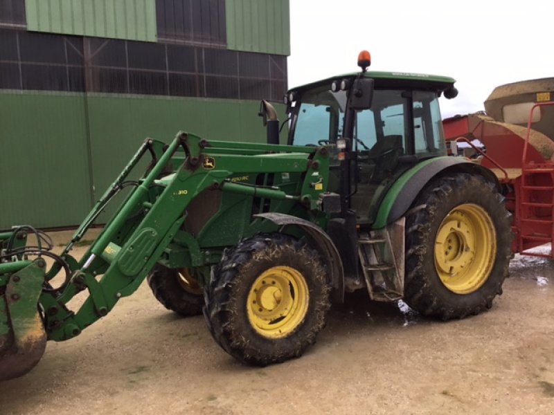 Traktor Türe ait John Deere 6110 RC, Gebrauchtmaschine içinde MONTIGNY LE ROI (resim 1)