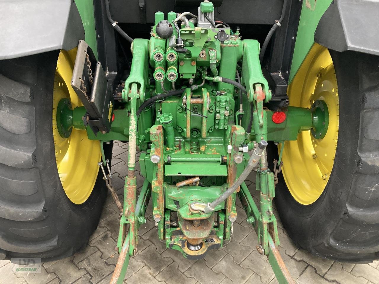 Traktor Türe ait John Deere 6110 SE, Gebrauchtmaschine içinde Spelle (resim 7)