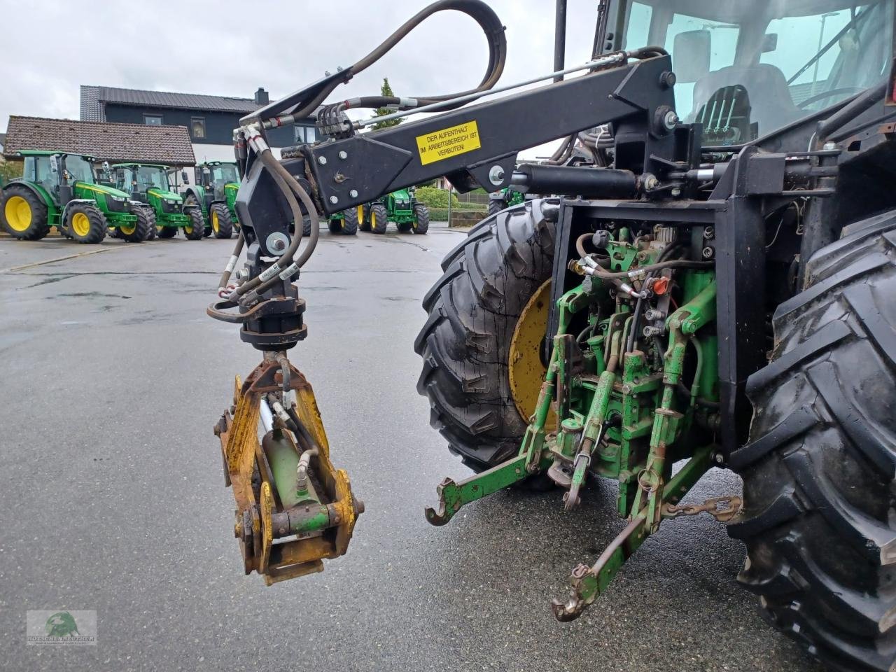 Traktor Türe ait John Deere 6110, Gebrauchtmaschine içinde Steinwiesen (resim 5)