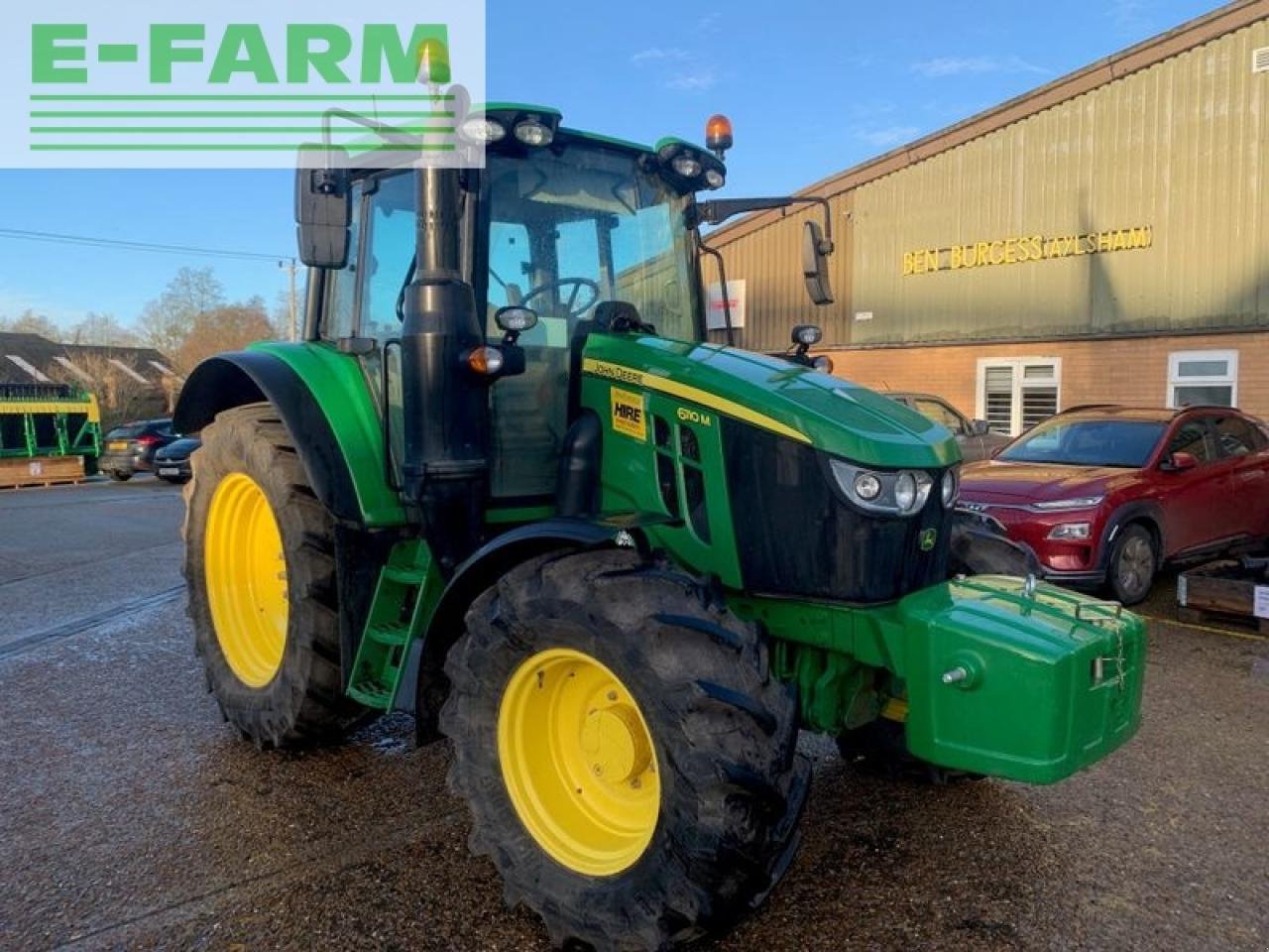 Traktor of the type John Deere 6110m, Gebrauchtmaschine in Norwich (Picture 2)