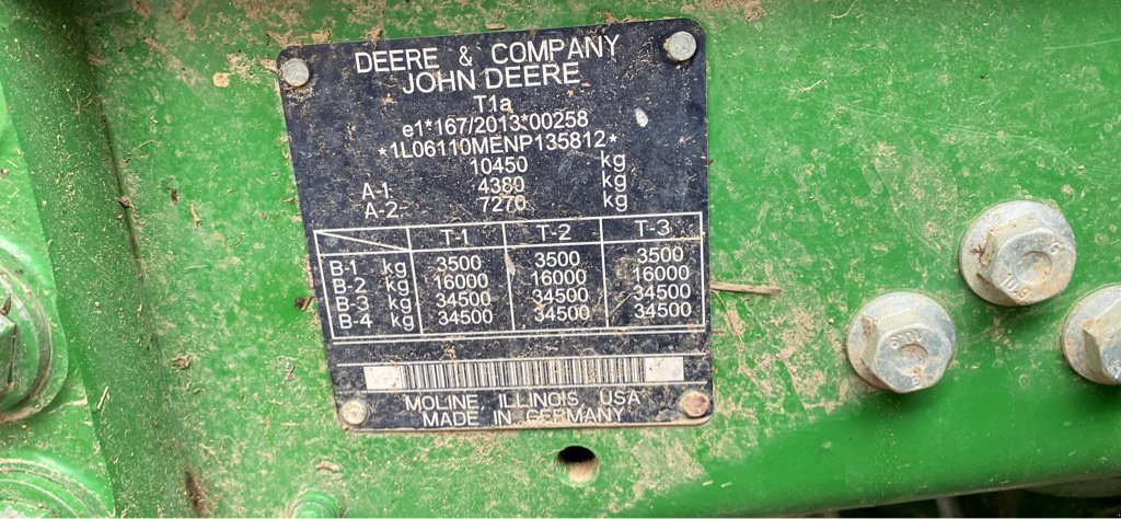 Traktor του τύπου John Deere 6110M, Gebrauchtmaschine σε UZERCHE (Φωτογραφία 11)