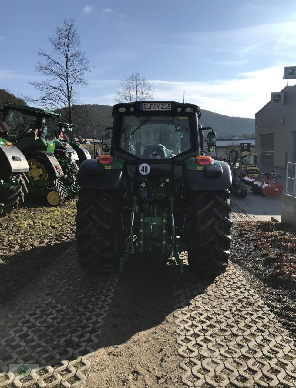 Traktor typu John Deere 6110M, Neumaschine v Teichröda (Obrázok 4)