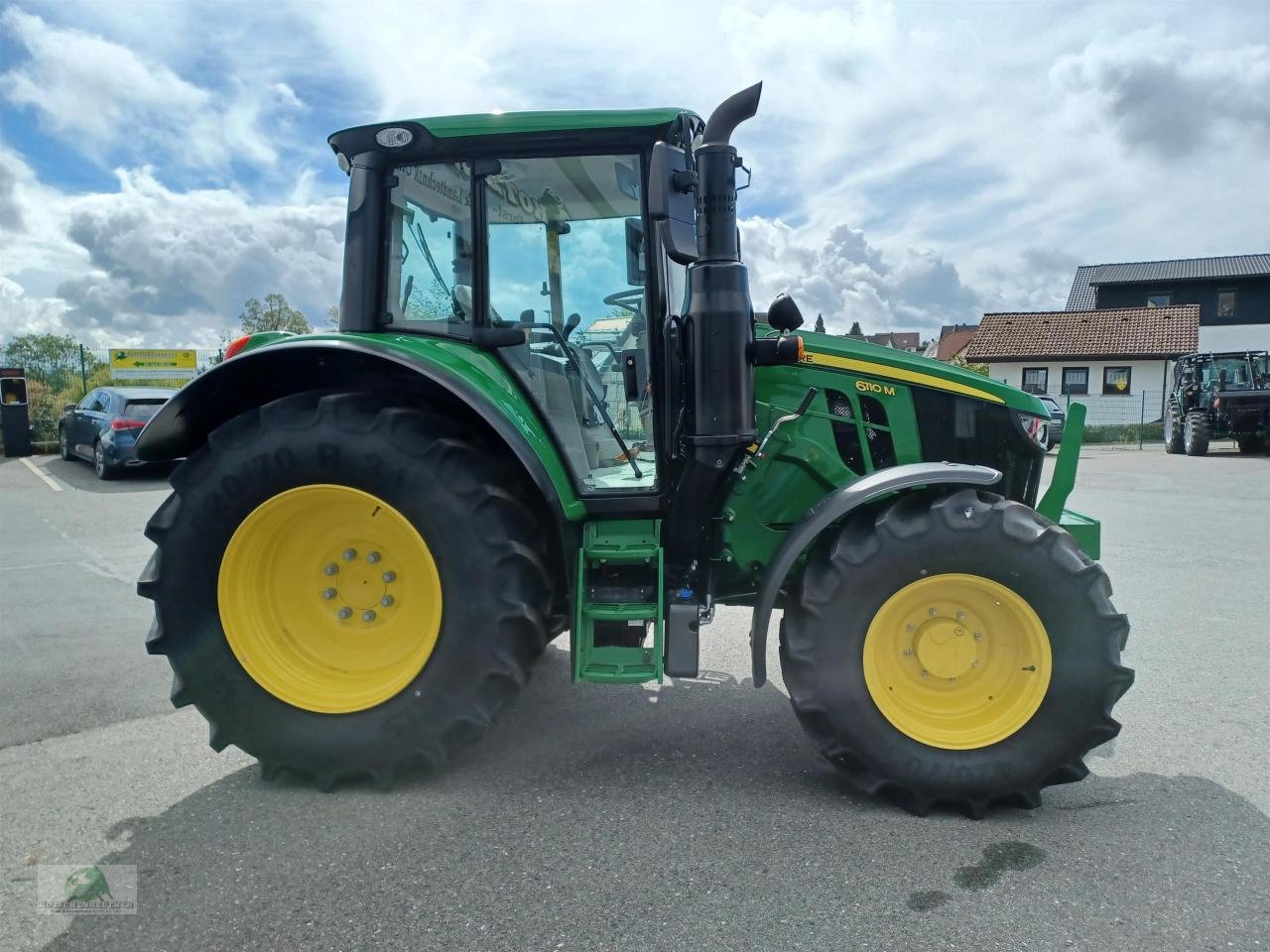 Traktor del tipo John Deere 6110M, Neumaschine en Steinwiesen (Imagen 3)