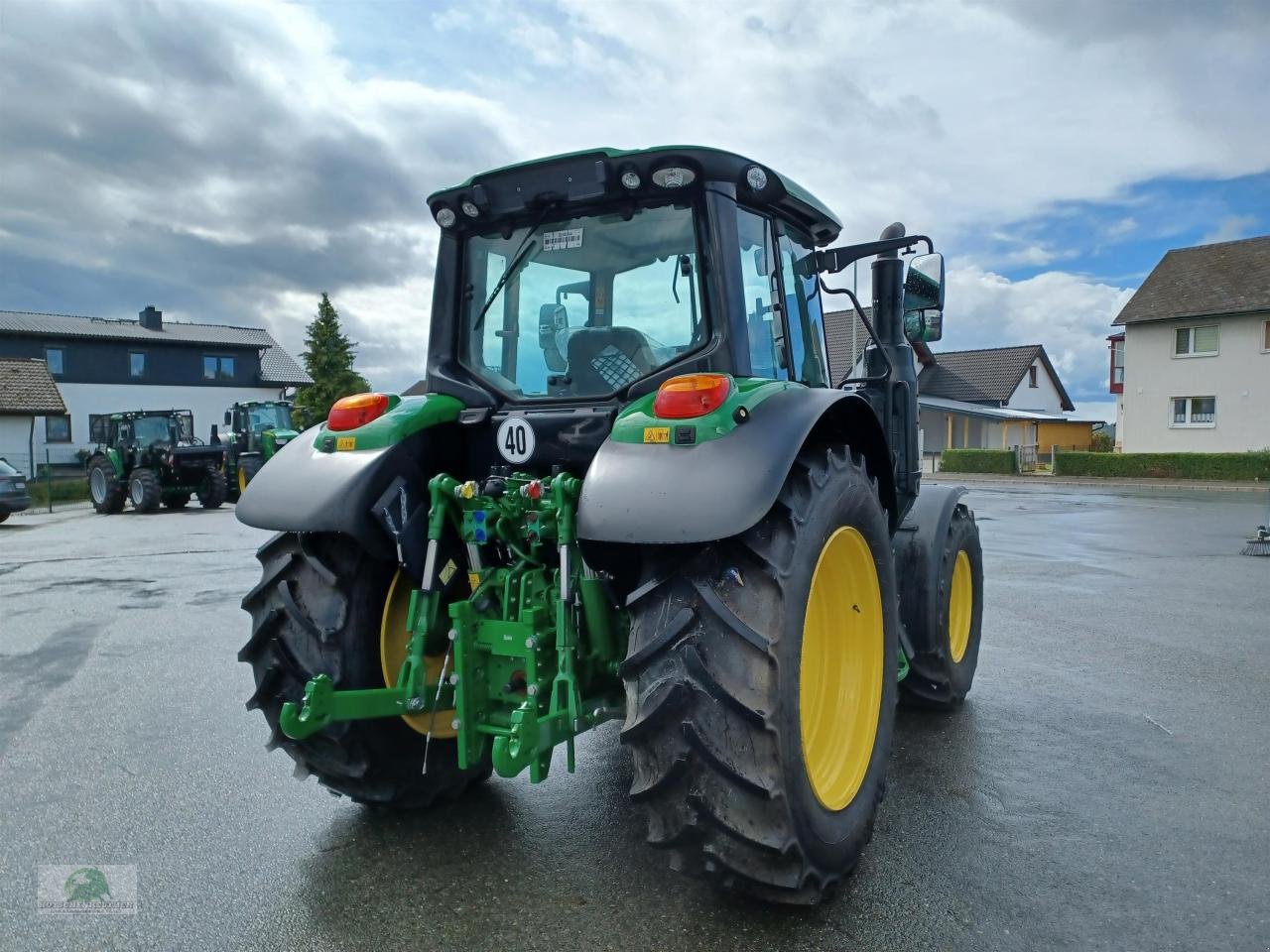 Traktor of the type John Deere 6110M, Neumaschine in Steinwiesen (Picture 3)