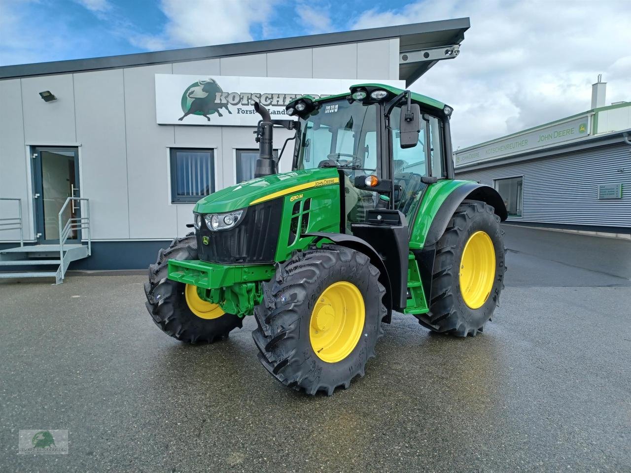 Traktor a típus John Deere 6110M, Neumaschine ekkor: Steinwiesen (Kép 1)