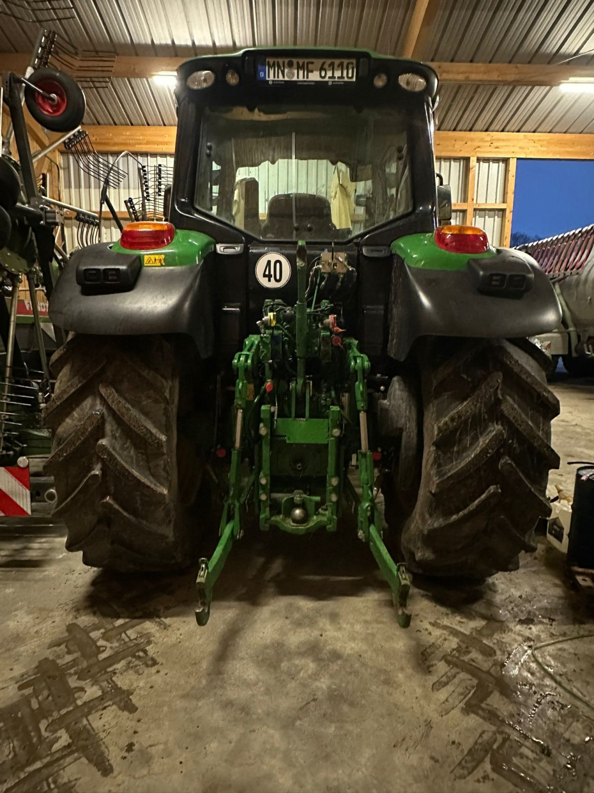 Traktor a típus John Deere 6110M, Gebrauchtmaschine ekkor: Rammingen (Kép 3)