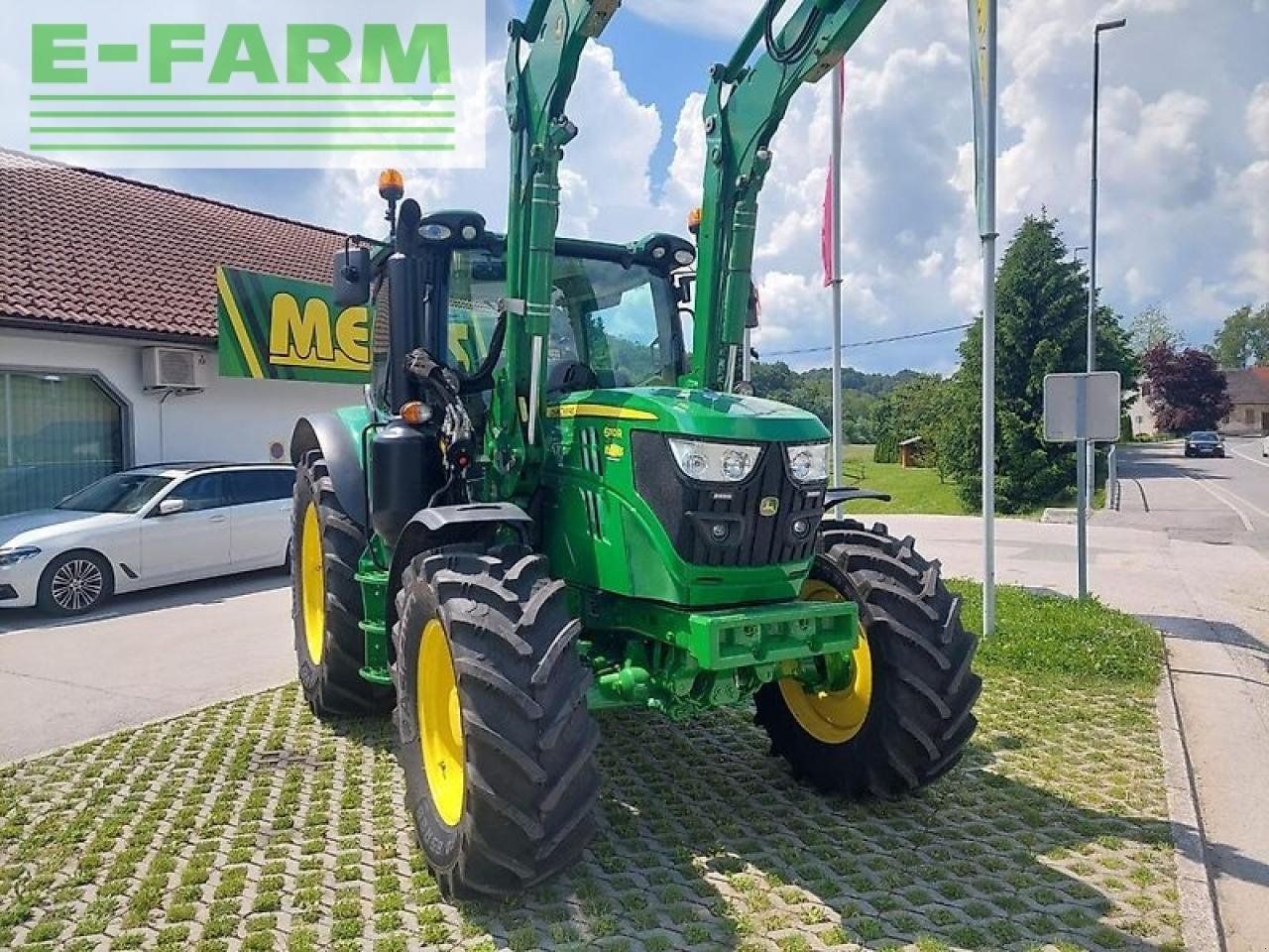 Traktor typu John Deere 6110r, Gebrauchtmaschine w GROBELNO (Zdjęcie 4)