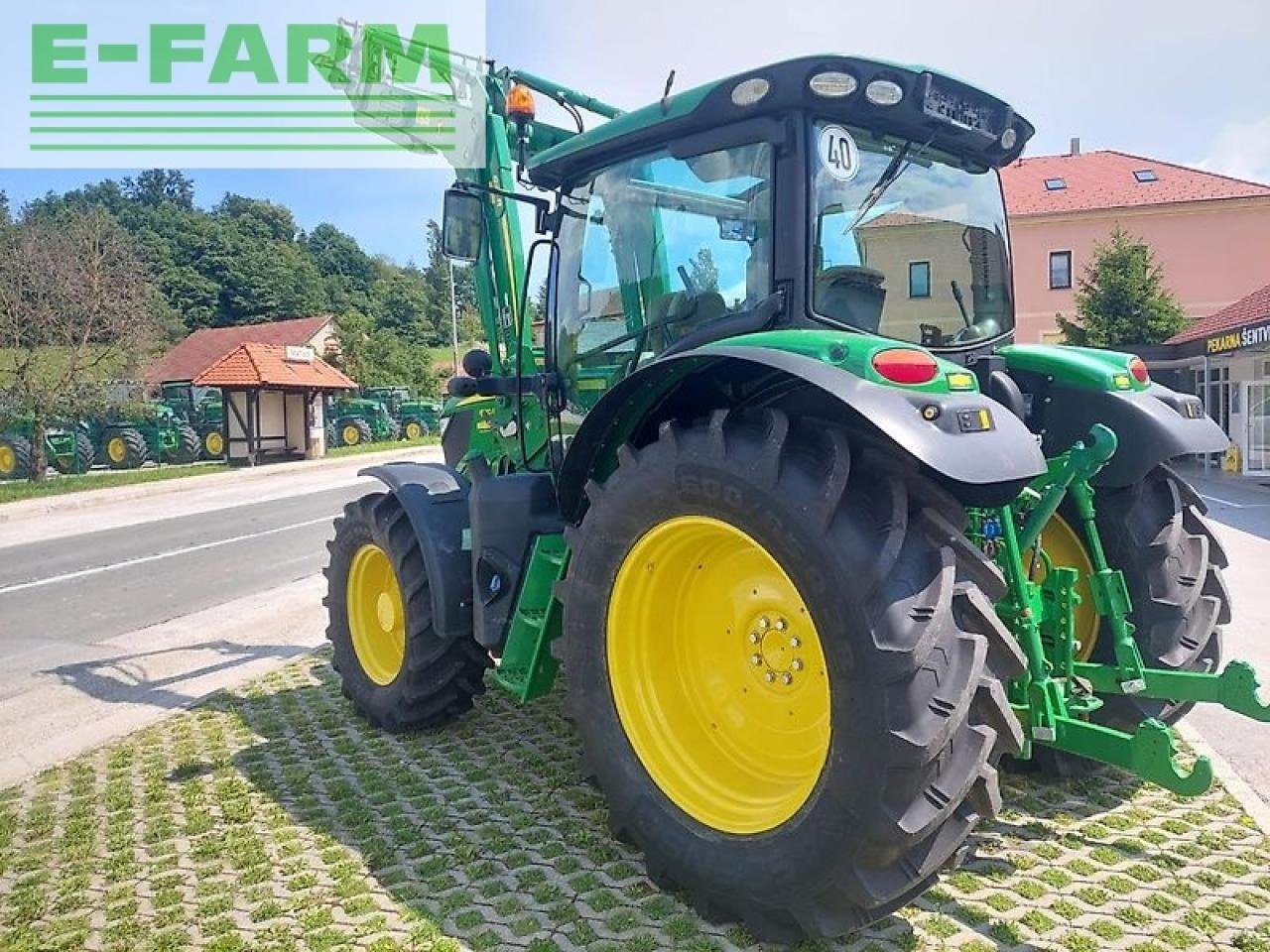 Traktor typu John Deere 6110r, Gebrauchtmaschine w GROBELNO (Zdjęcie 9)