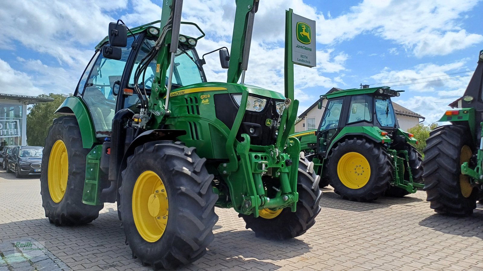 Traktor Türe ait John Deere 6110R, Gebrauchtmaschine içinde Wolnzach (resim 1)