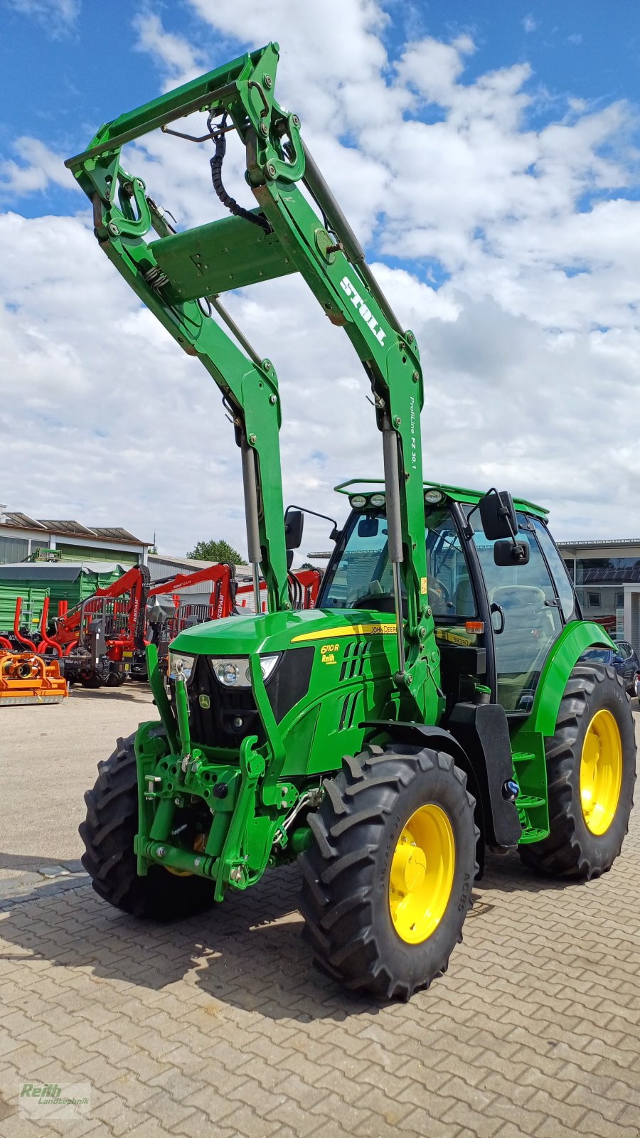 Traktor от тип John Deere 6110R, Gebrauchtmaschine в Wolnzach (Снимка 4)