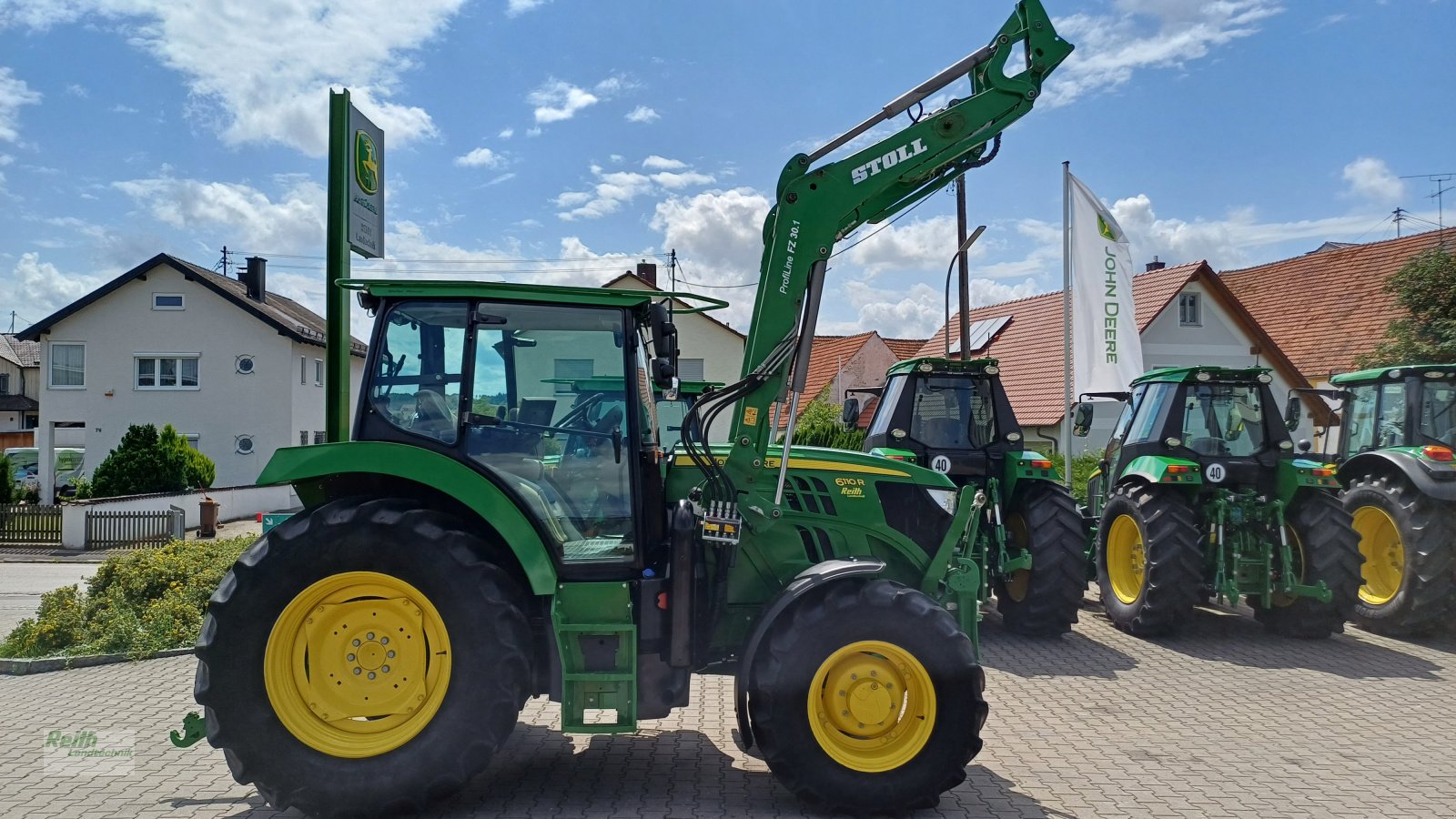 Traktor of the type John Deere 6110R, Gebrauchtmaschine in Wolnzach (Picture 8)