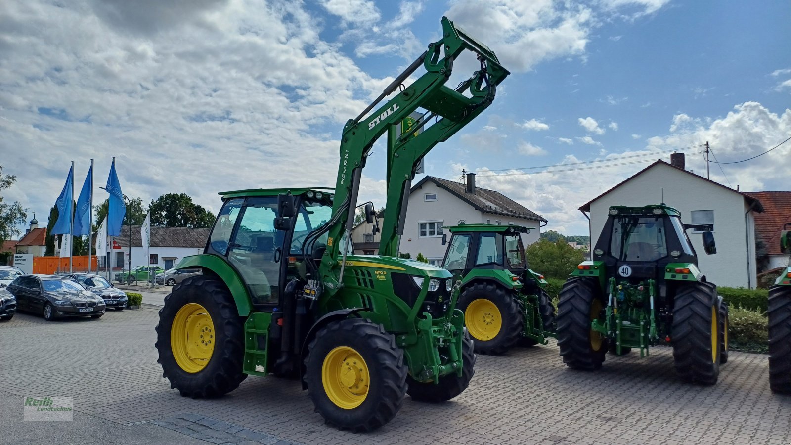 Traktor Türe ait John Deere 6110R, Gebrauchtmaschine içinde Wolnzach (resim 14)