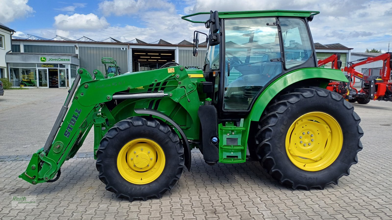 Traktor of the type John Deere 6110R, Gebrauchtmaschine in Wolnzach (Picture 23)