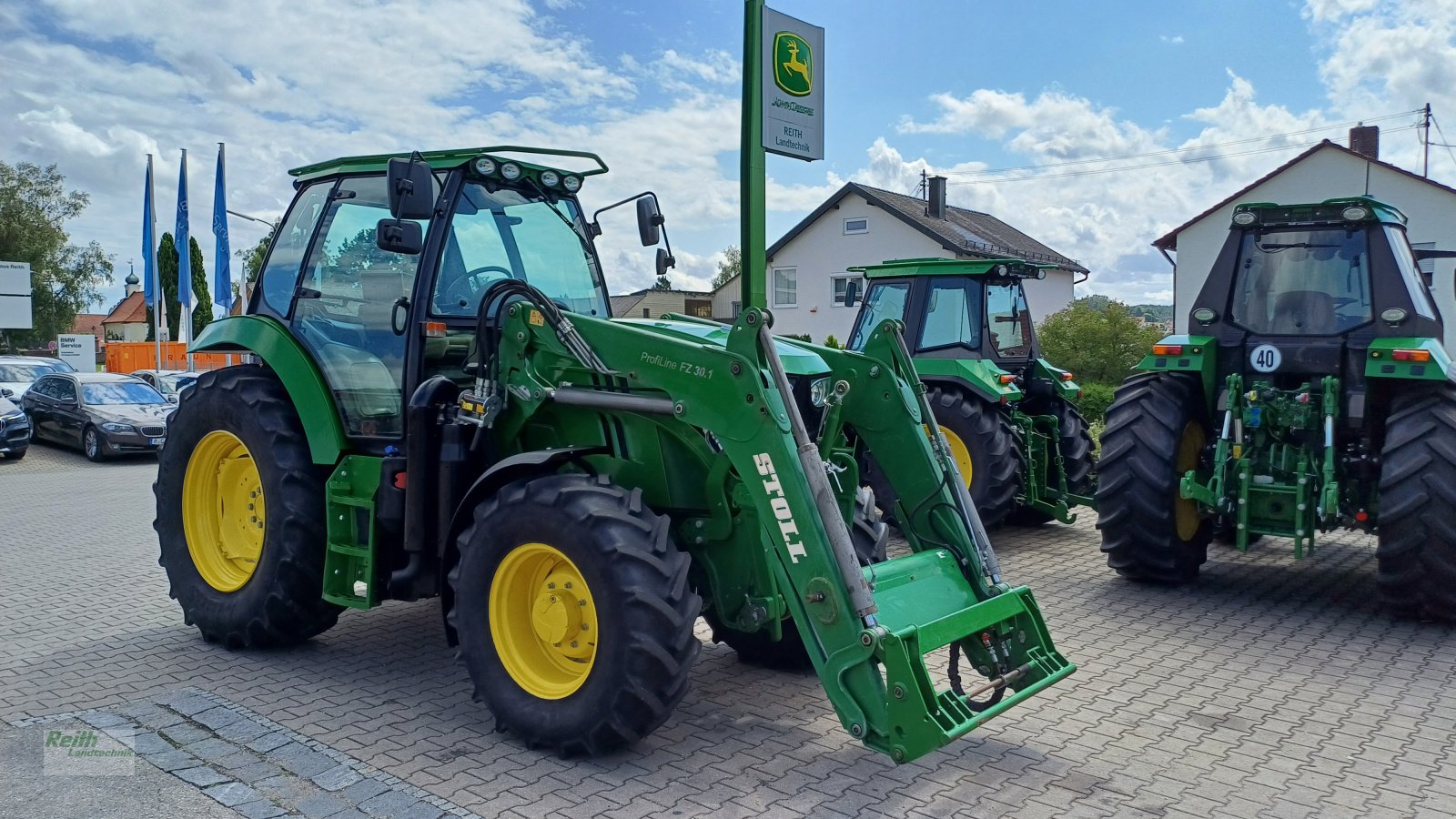 Traktor Türe ait John Deere 6110R, Gebrauchtmaschine içinde Wolnzach (resim 25)