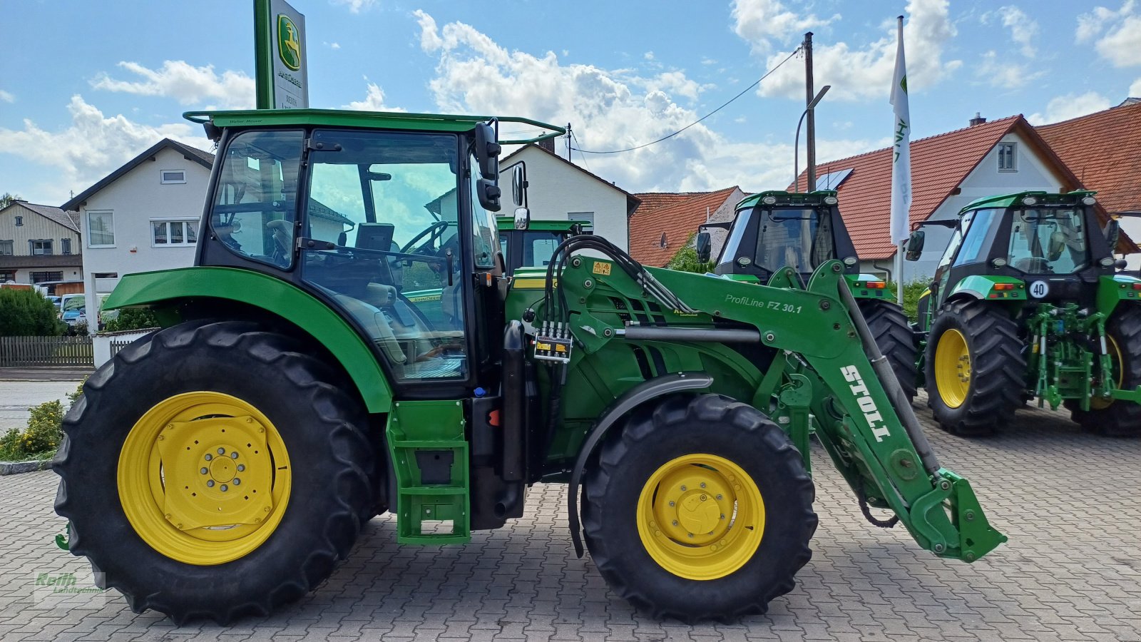 Traktor van het type John Deere 6110R, Gebrauchtmaschine in Wolnzach (Foto 26)