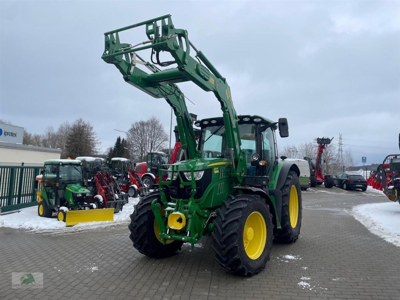 Traktor του τύπου John Deere 6110R, Neumaschine σε Teichröda (Φωτογραφία 2)