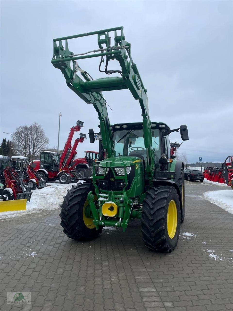 Traktor del tipo John Deere 6110R, Neumaschine en Teichröda (Imagen 3)