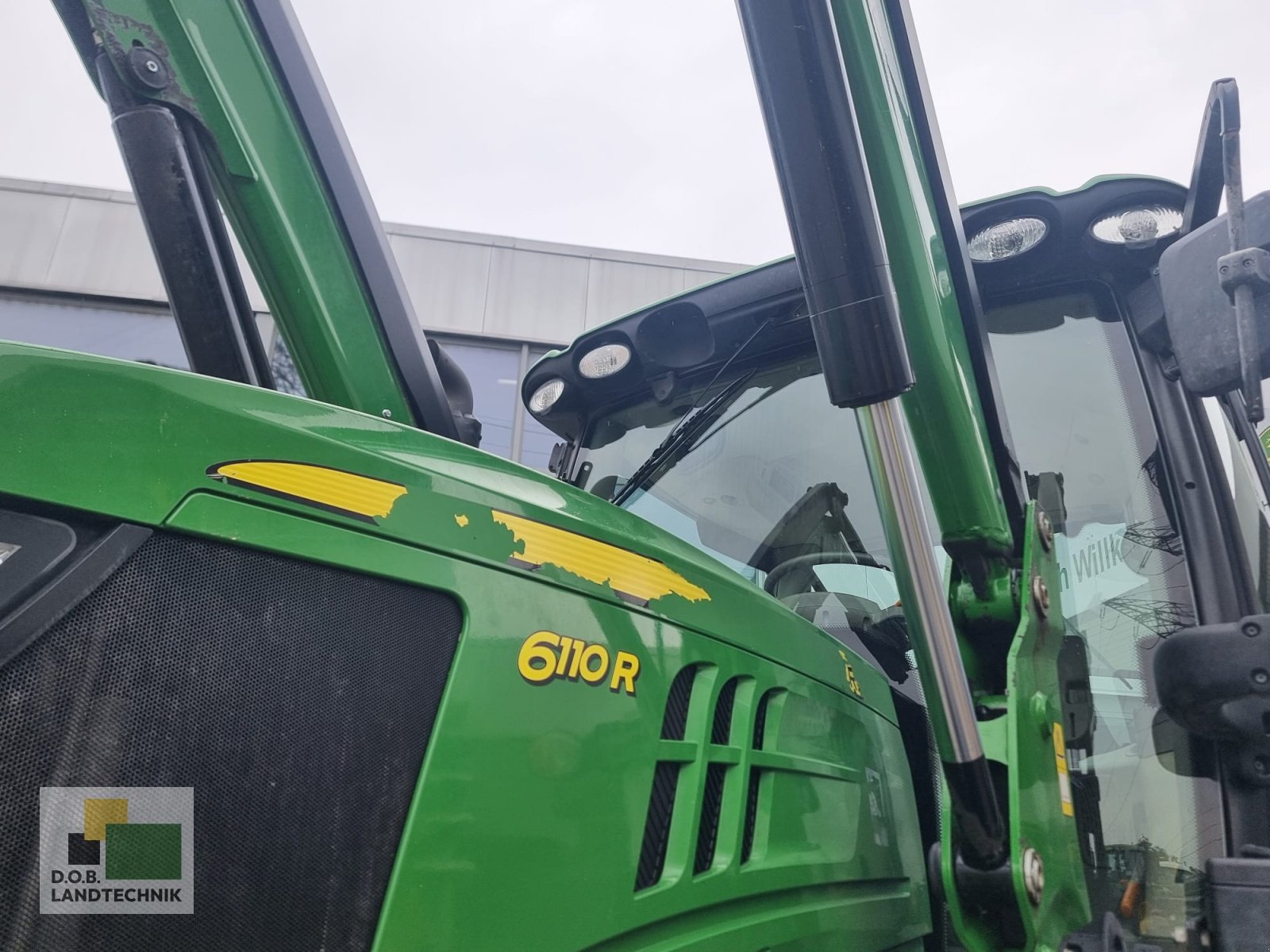 Traktor Türe ait John Deere 6110R, Gebrauchtmaschine içinde Regensburg (resim 4)