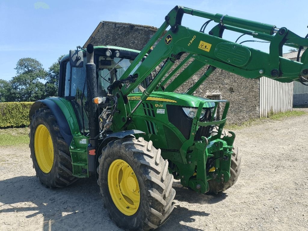 Traktor Türe ait John Deere 6115 M, Gebrauchtmaschine içinde DOMFRONT (resim 1)