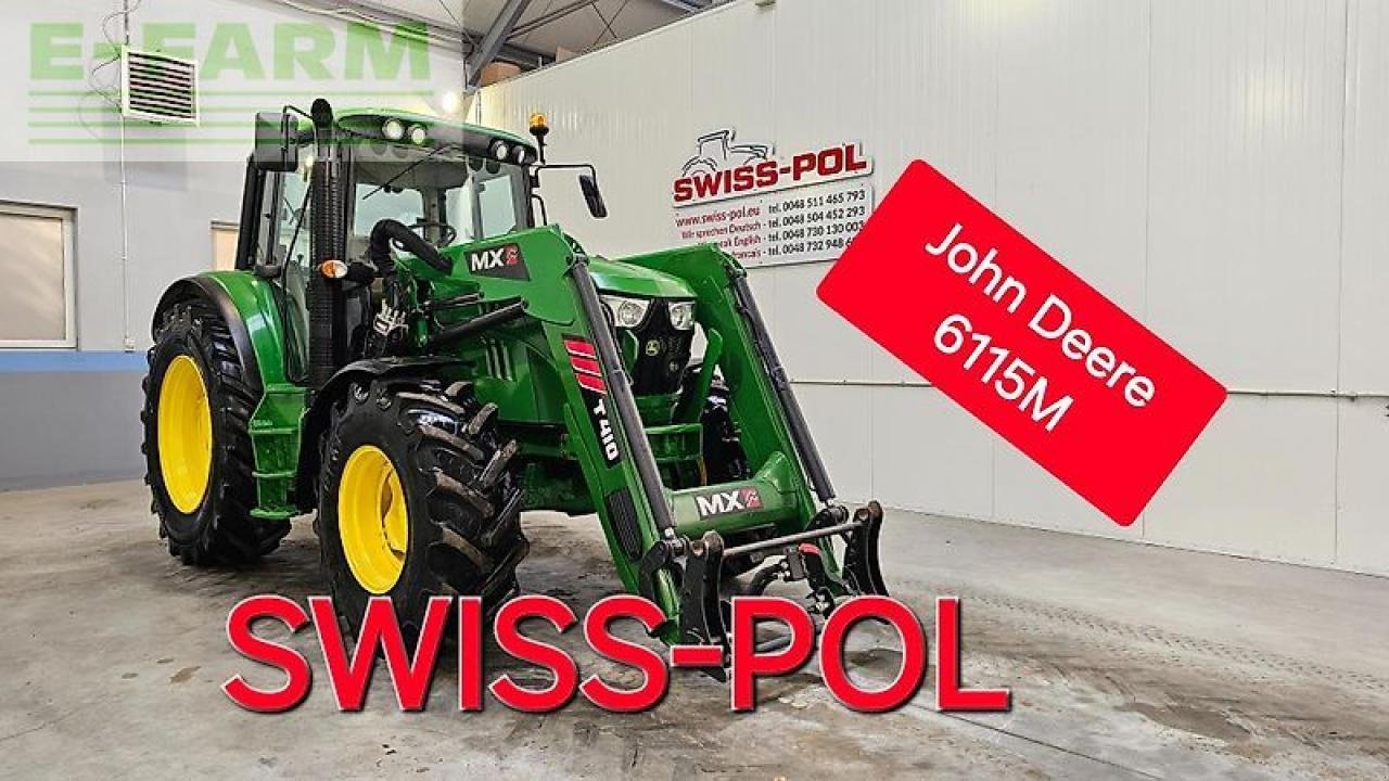 Traktor des Typs John Deere 6115 m, Gebrauchtmaschine in MORDY (Bild 1)