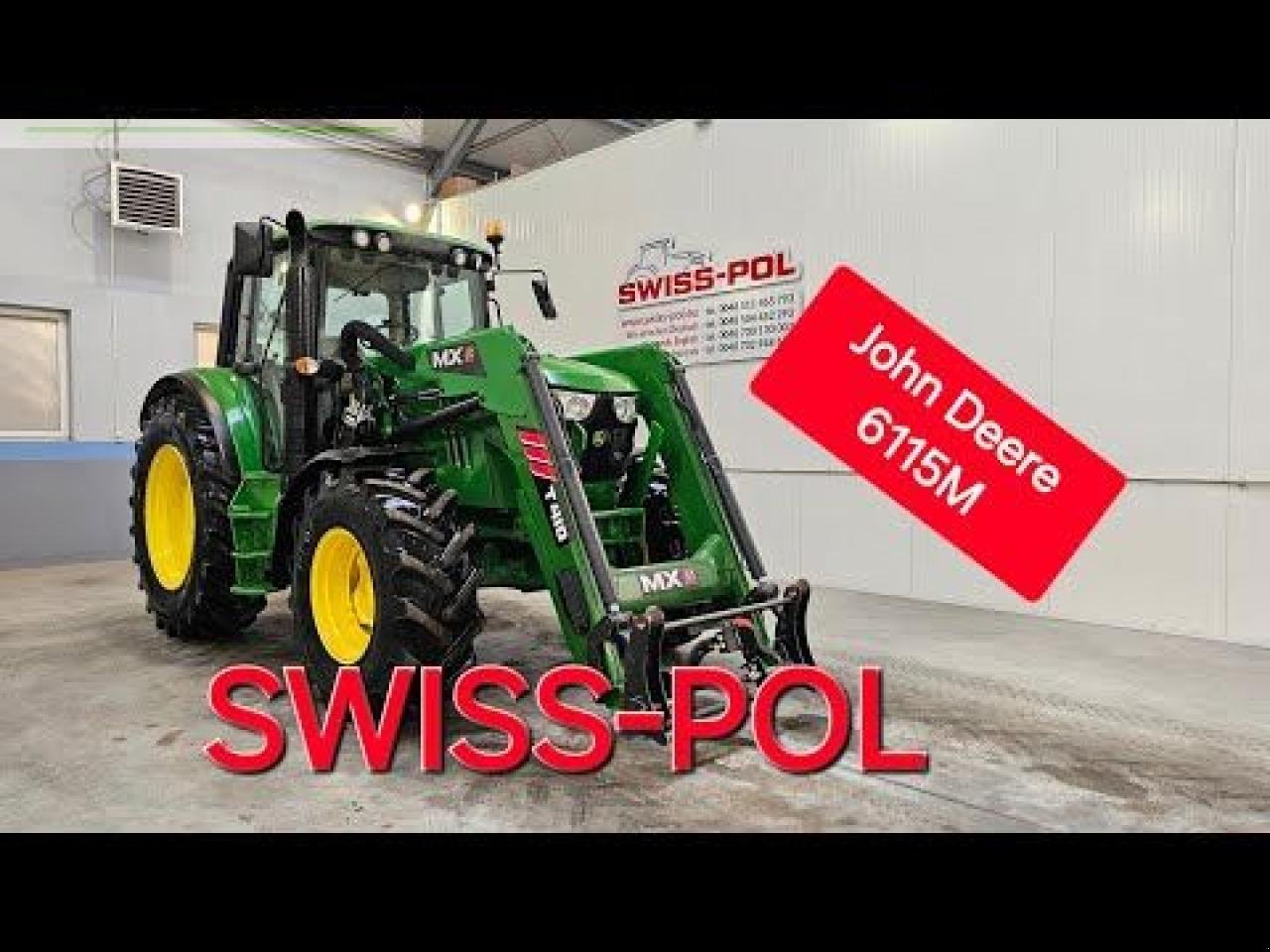 Traktor του τύπου John Deere 6115 m, Gebrauchtmaschine σε MORDY (Φωτογραφία 16)