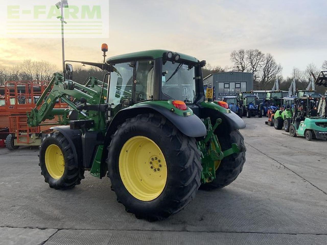 Traktor des Typs John Deere 6115m tractor (st21534), Gebrauchtmaschine in SHAFTESBURY (Bild 8)