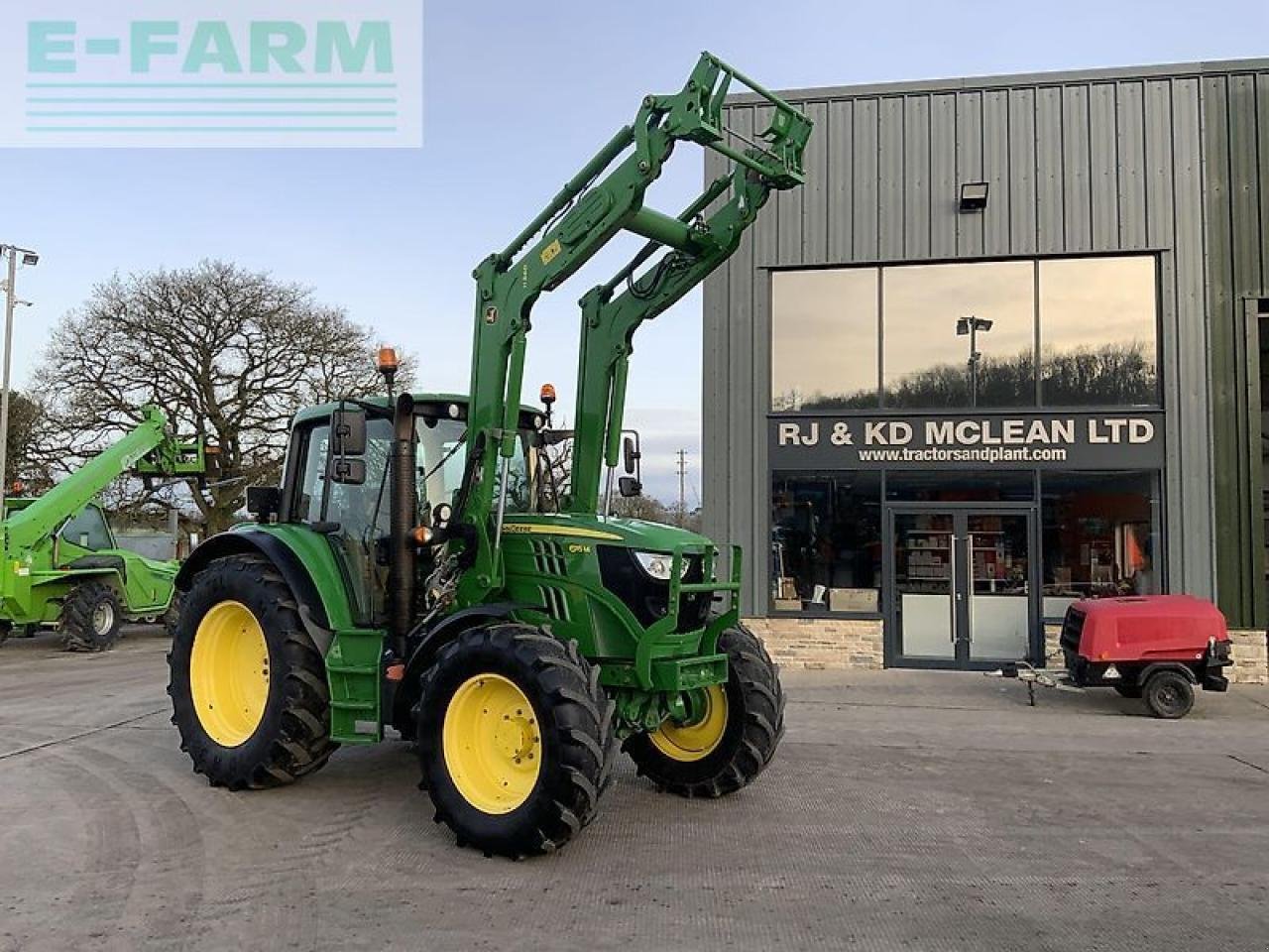 Traktor des Typs John Deere 6115m tractor (st21534), Gebrauchtmaschine in SHAFTESBURY (Bild 14)