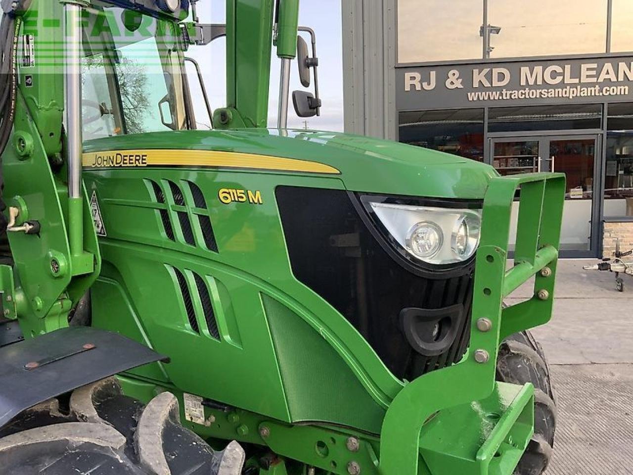 Traktor des Typs John Deere 6115m tractor (st21534), Gebrauchtmaschine in SHAFTESBURY (Bild 21)