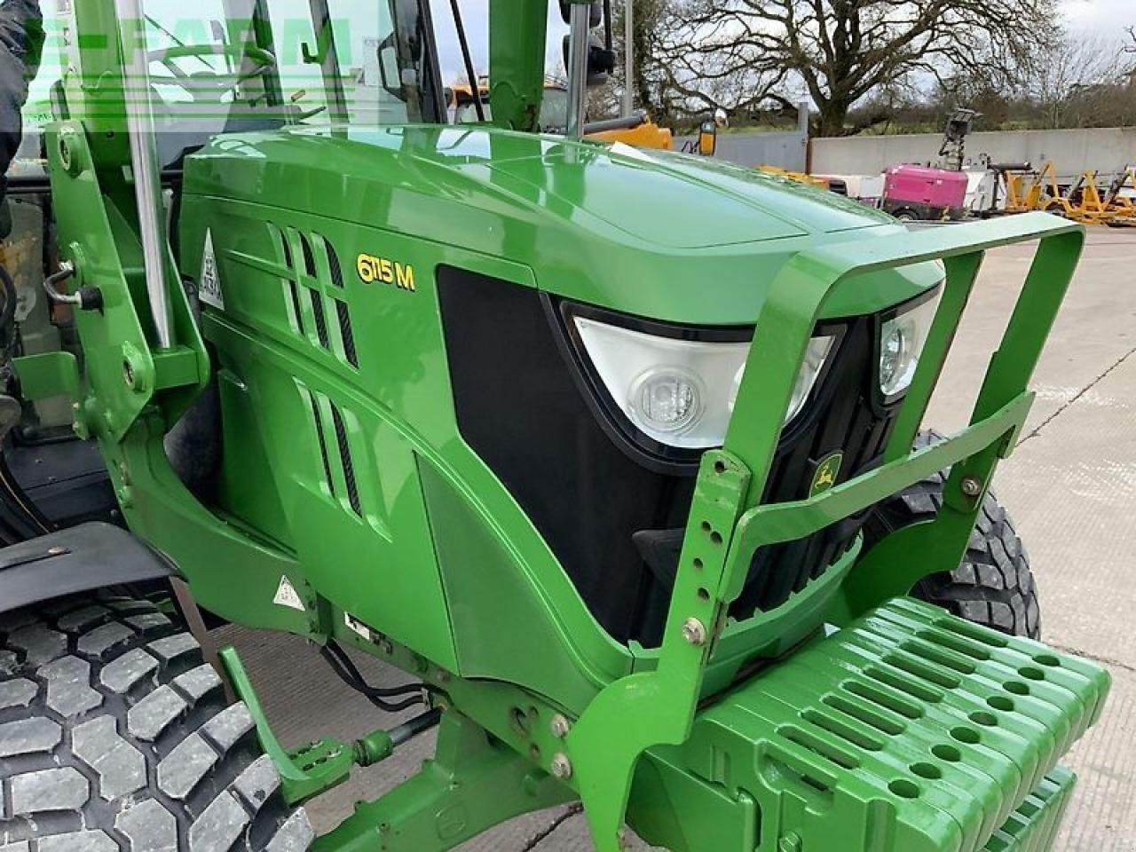 Traktor del tipo John Deere 6115m tractor (st21805), Gebrauchtmaschine en SHAFTESBURY (Imagen 17)