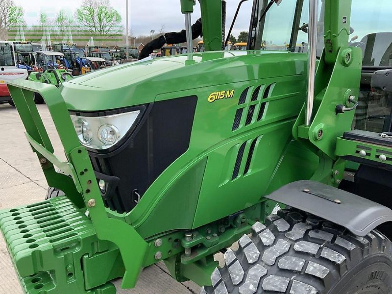 Traktor del tipo John Deere 6115m tractor (st21805), Gebrauchtmaschine en SHAFTESBURY (Imagen 19)