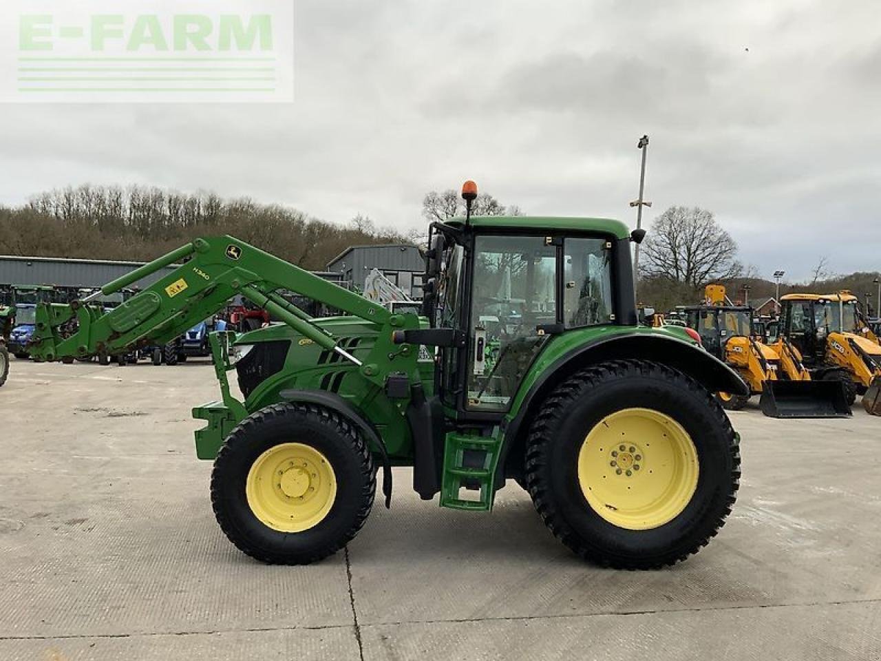 Traktor Türe ait John Deere 6115m tractor (st21805), Gebrauchtmaschine içinde SHAFTESBURY (resim 7)