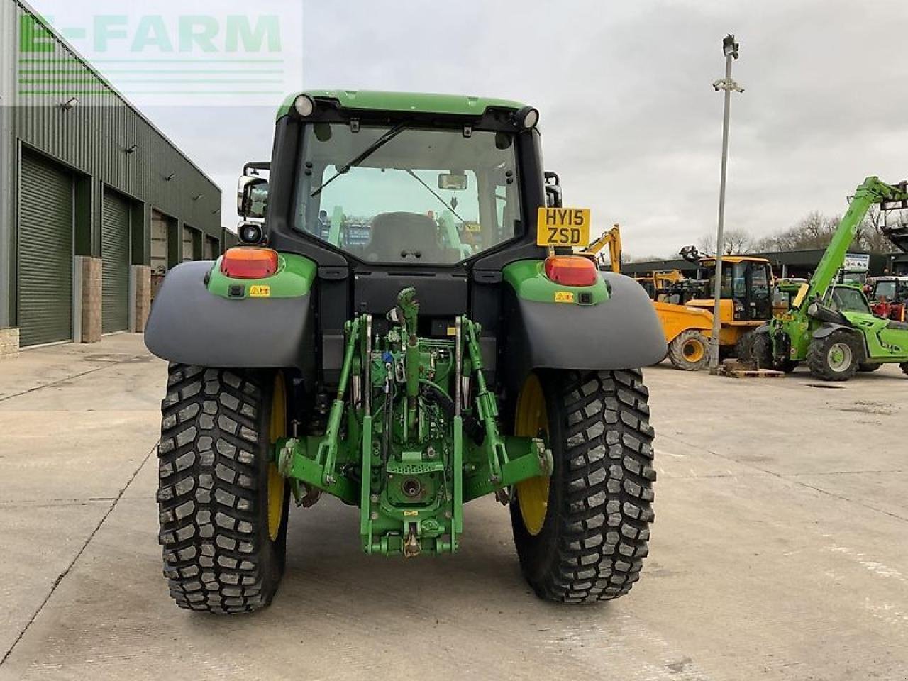 Traktor Türe ait John Deere 6115m tractor (st21805), Gebrauchtmaschine içinde SHAFTESBURY (resim 9)