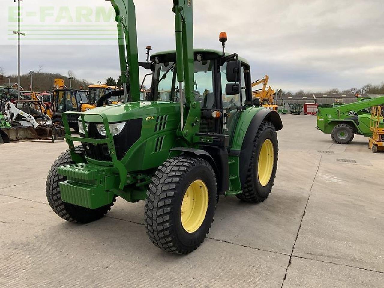 Traktor Türe ait John Deere 6115m tractor (st21805), Gebrauchtmaschine içinde SHAFTESBURY (resim 15)