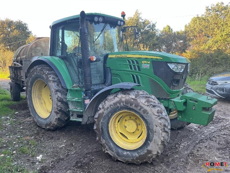 Traktor a típus John Deere 6115M, Gebrauchtmaschine ekkor: Gennes sur glaize