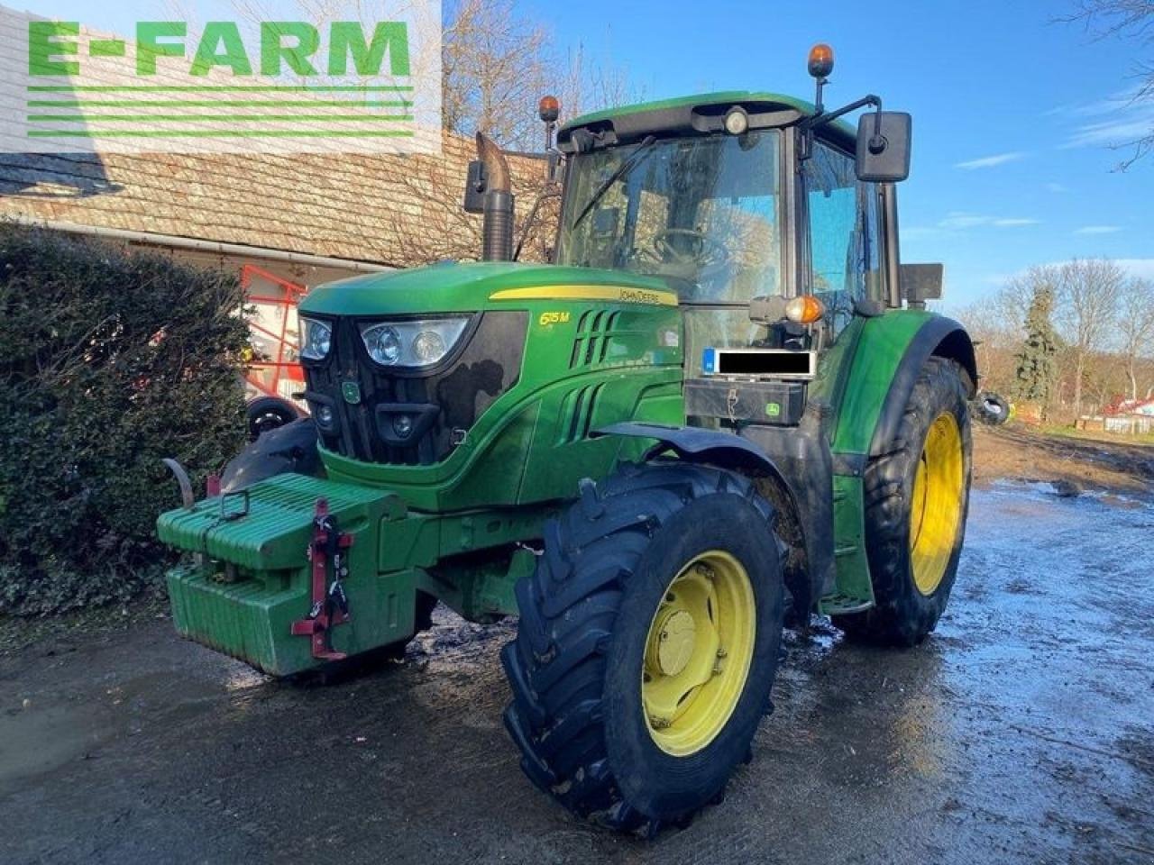 Traktor del tipo John Deere 6115m, Gebrauchtmaschine en SZEGED (Imagen 1)