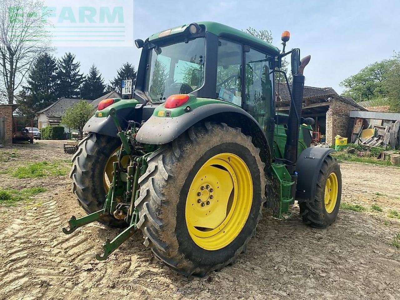 Traktor van het type John Deere 6115m, Gebrauchtmaschine in SZEGED (Foto 3)