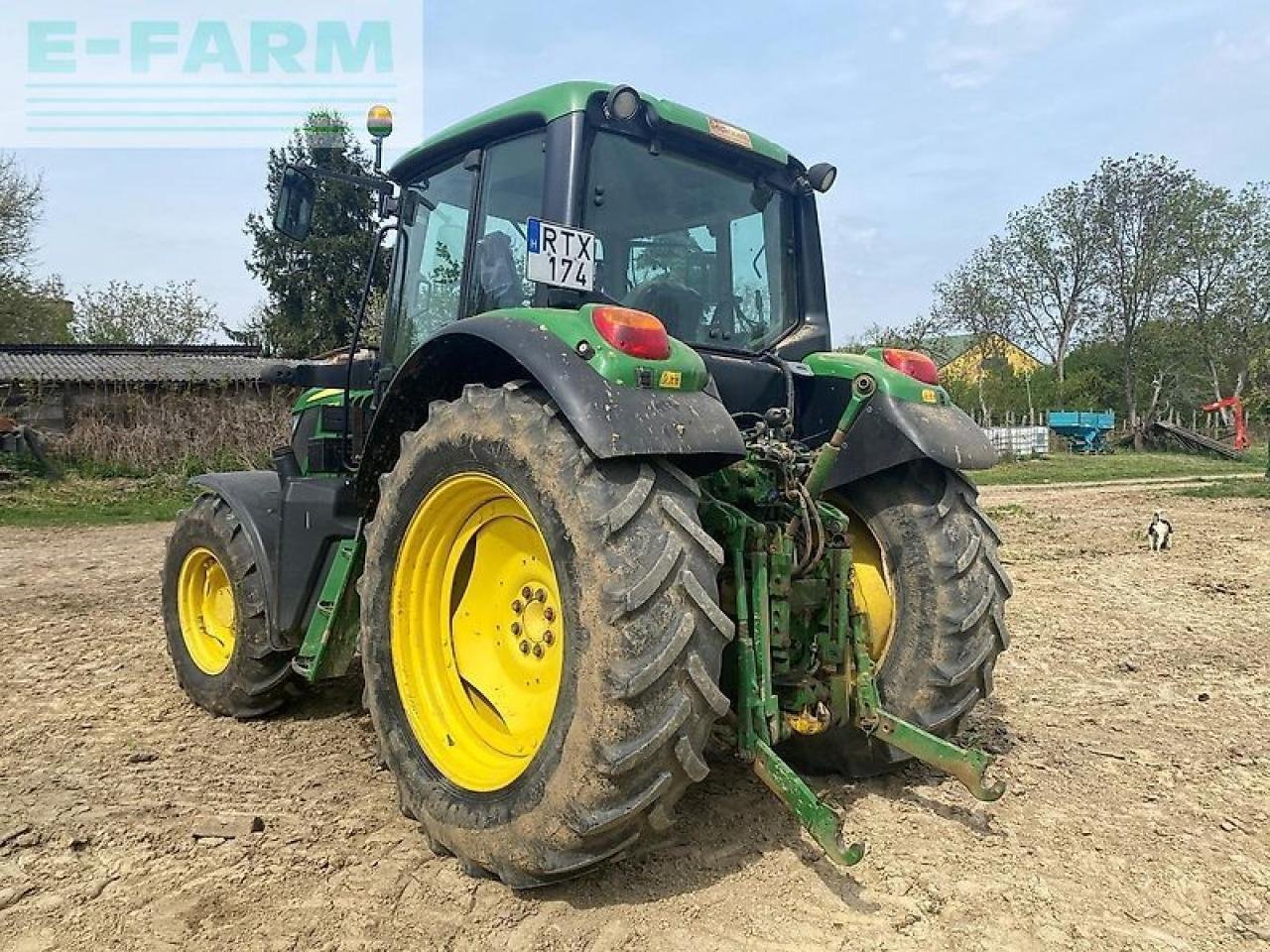 Traktor van het type John Deere 6115m, Gebrauchtmaschine in SZEGED (Foto 4)