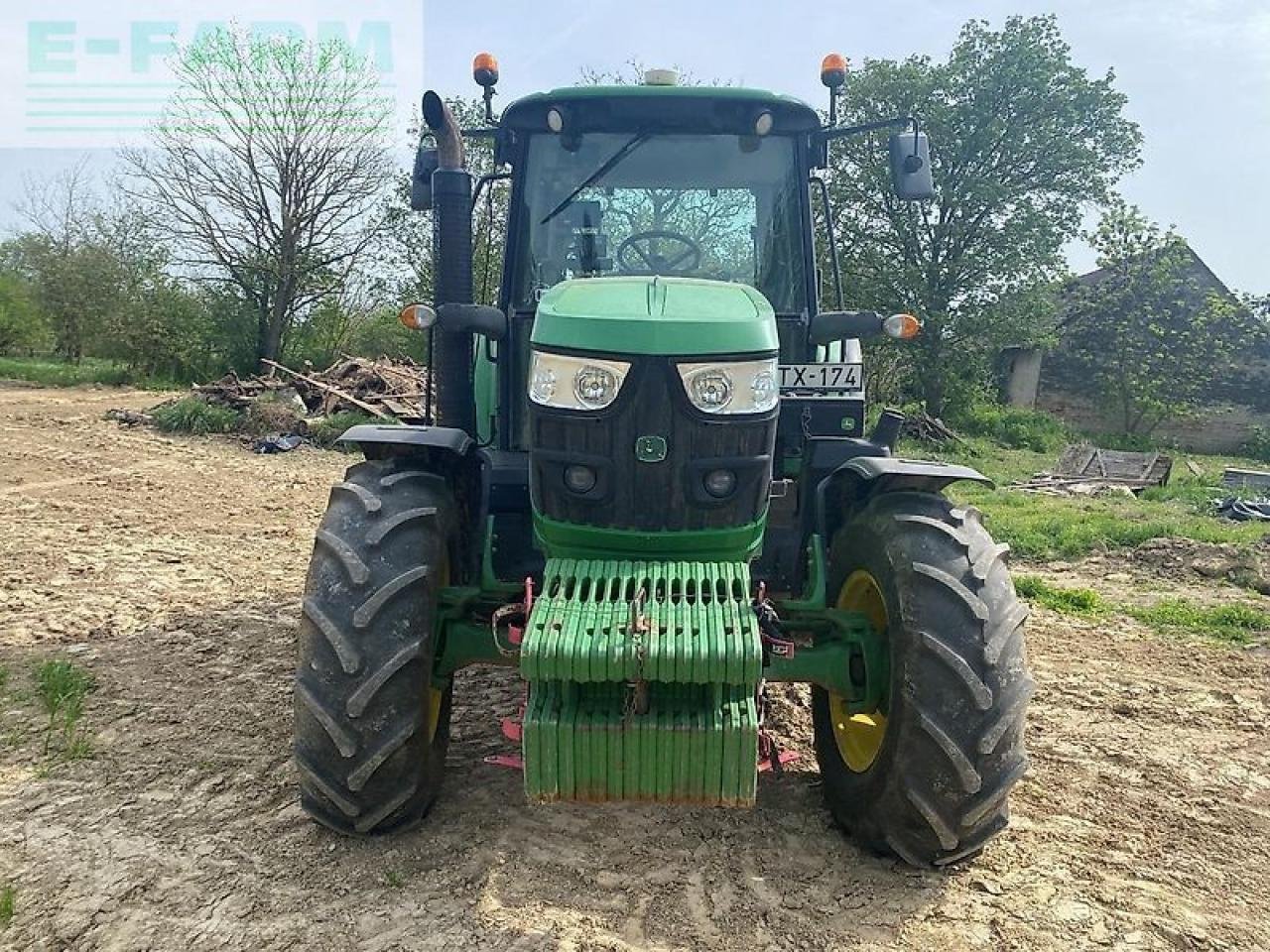 Traktor van het type John Deere 6115m, Gebrauchtmaschine in SZEGED (Foto 7)