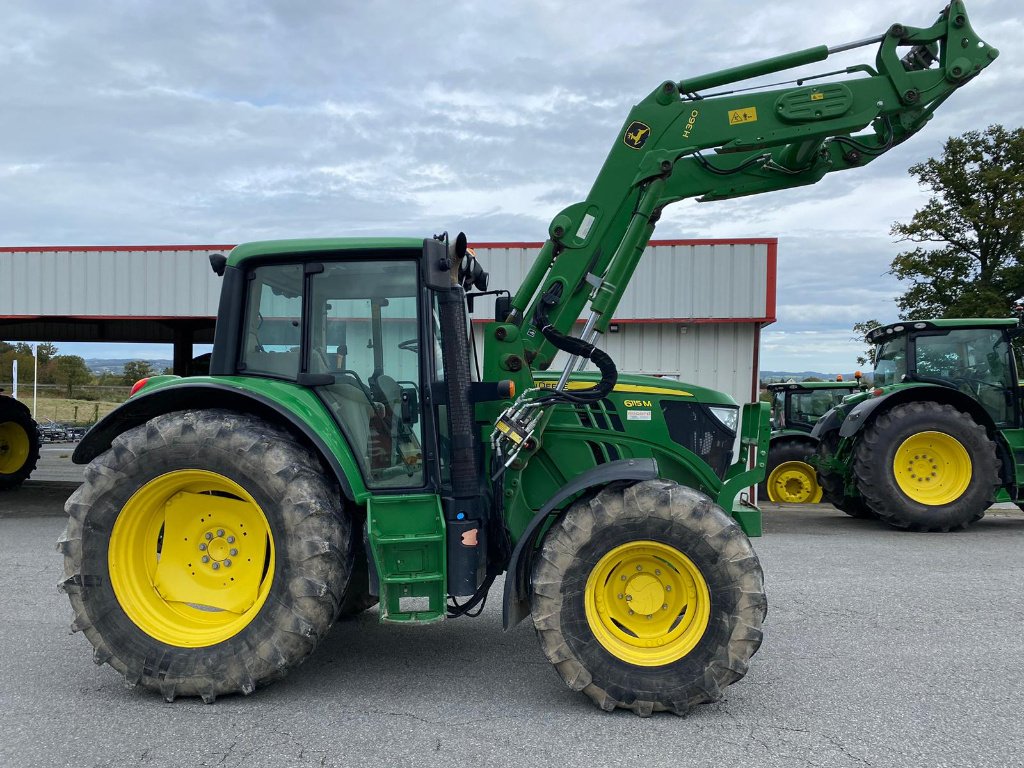 Traktor van het type John Deere 6115M, Gebrauchtmaschine in GUERET (Foto 3)